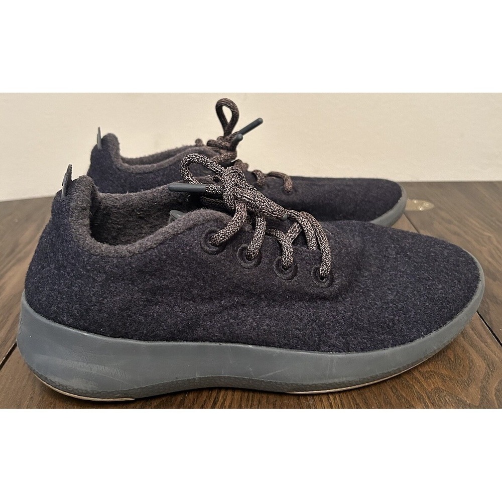 Allbirds Wool Runner Mizzles Merino Wool Lace Up Women's Size 9 Gray Comfort